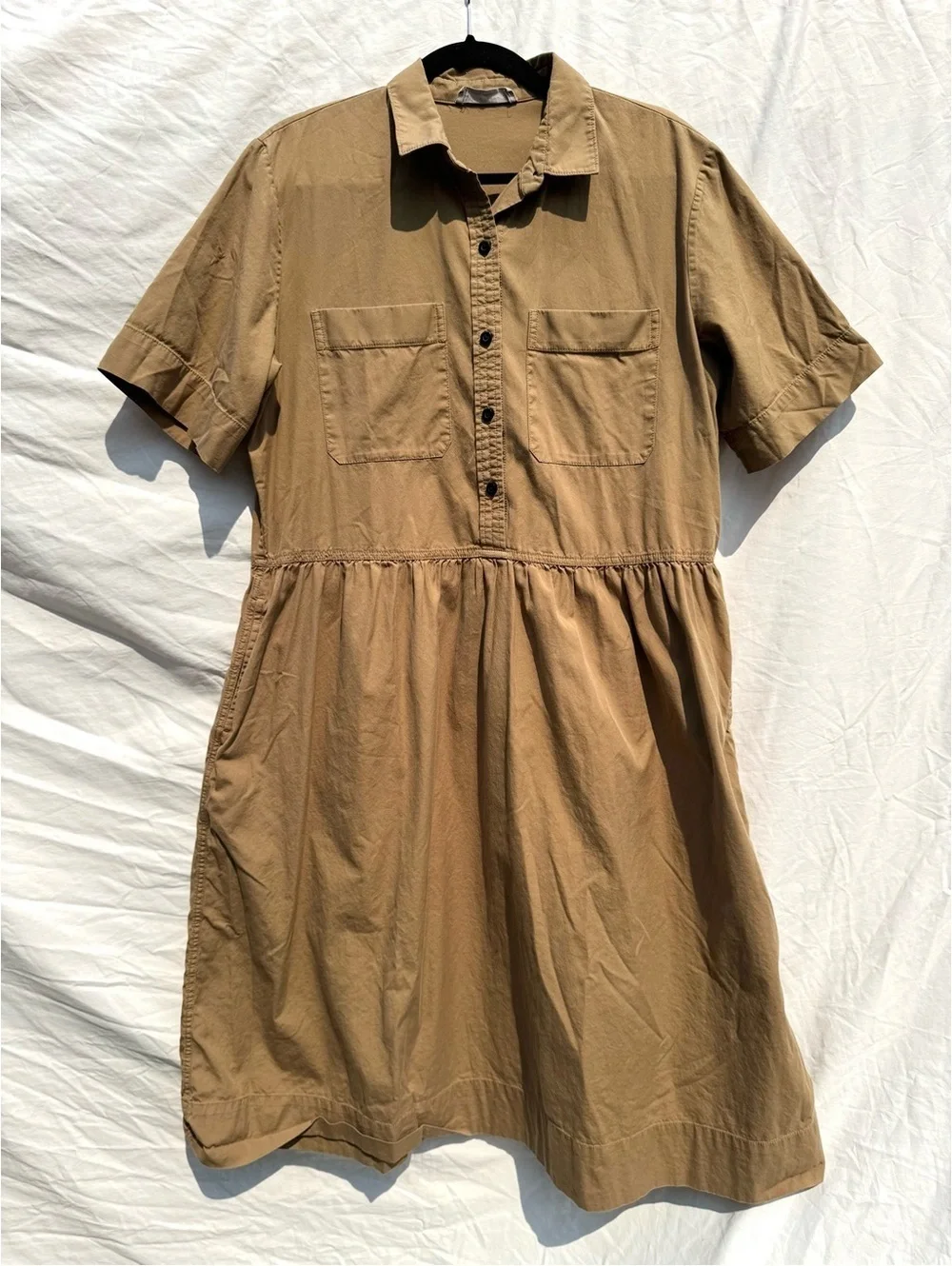 Everlane Parklet Shirtsdress - Khaki - 12